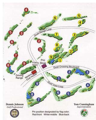 Quail Creek Az Map Golf At Quail Creek - Quail Creek Hoa